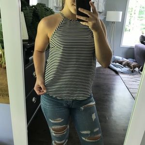 Striped tank top